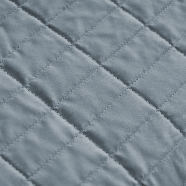 Trapuntino Leggero in Raso di Cotone - Smeraldo