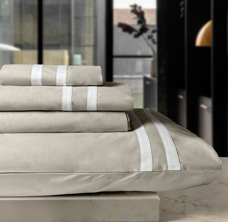 Completo Lenzuola in Puro Cotone - Bretagne