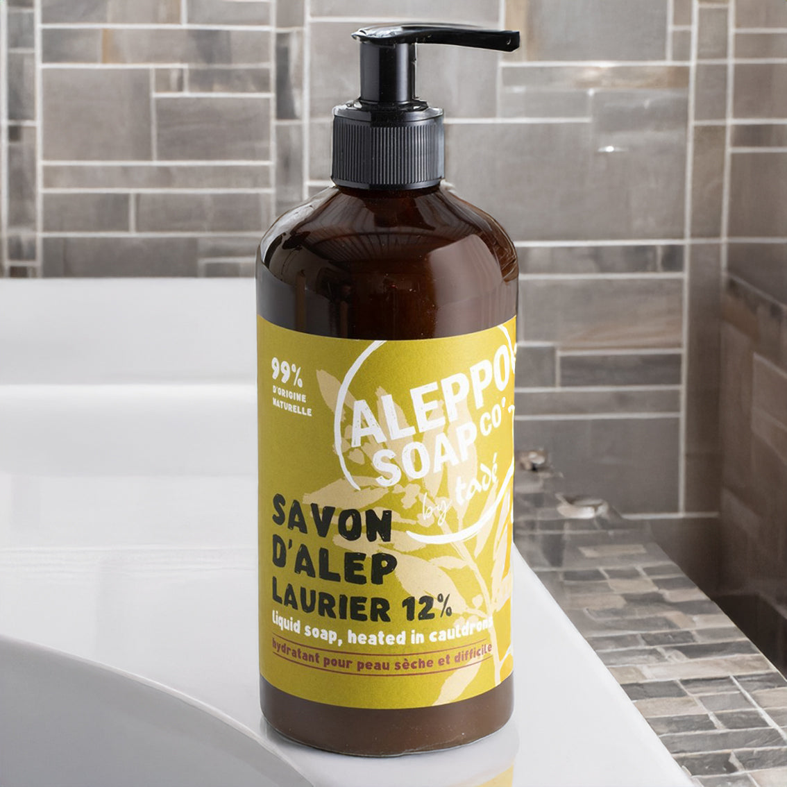 Sapone Liquido d'Aleppo Alloro 12% - Tadé