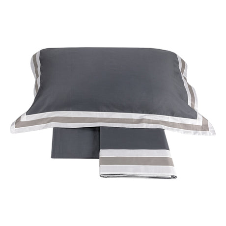 Completo Lenzuola in Raso Di Cotone - Sentieri