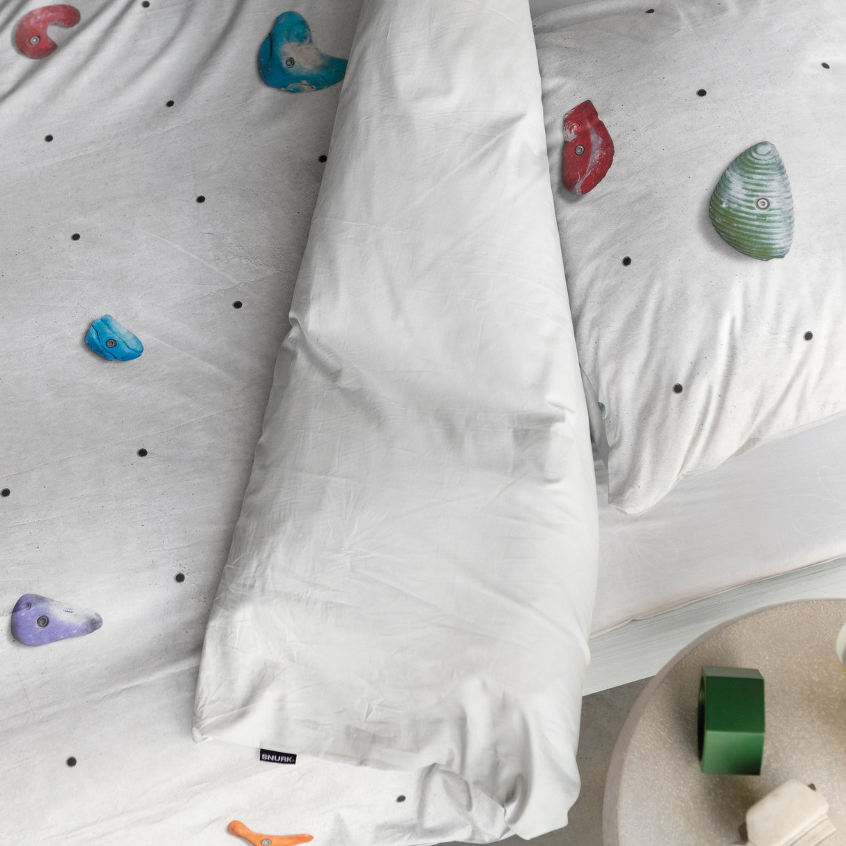 Snurk Parure Copripiumino in Puro Cotone - Climbing Wall