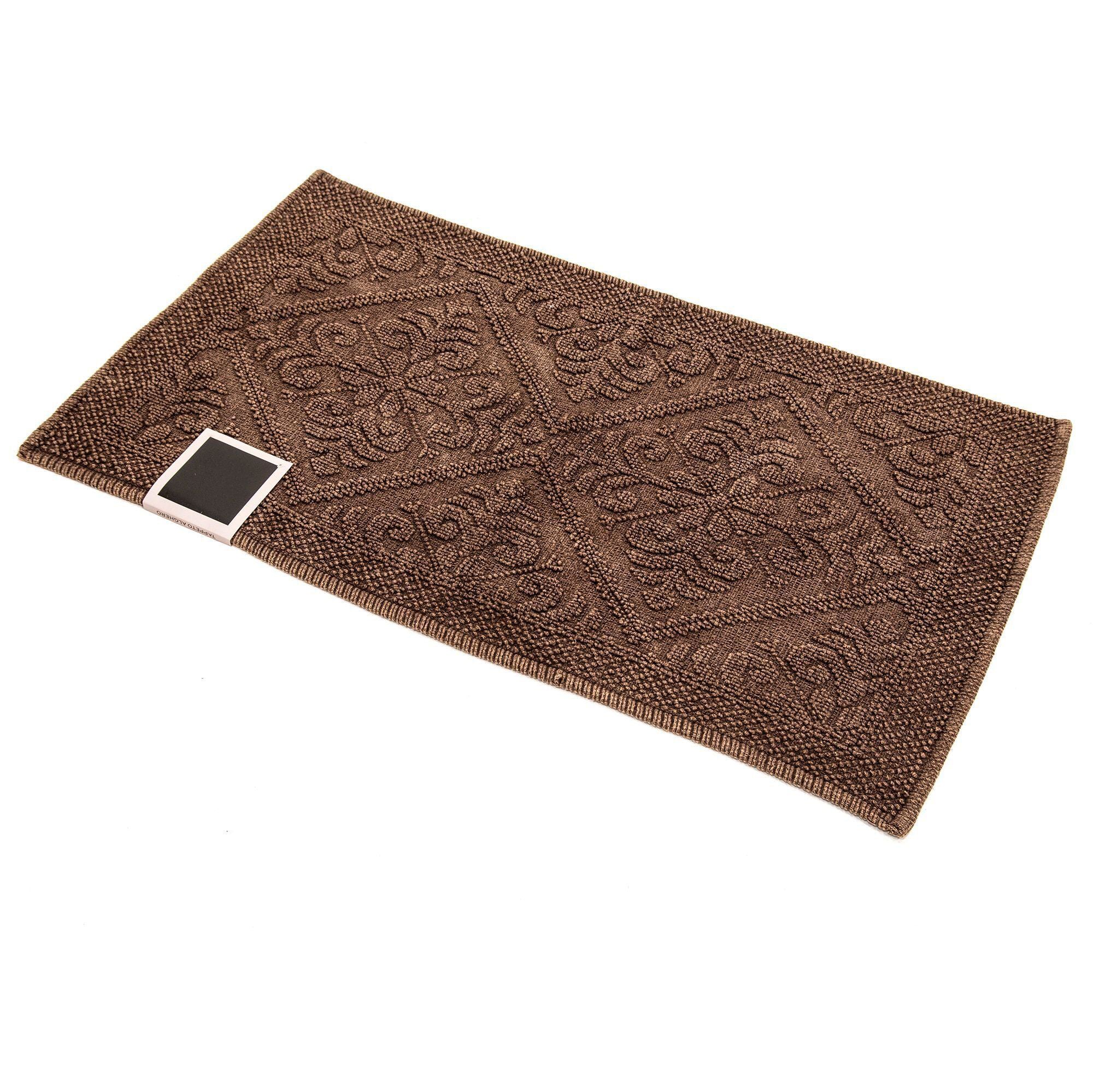 Tappeto in Puro Cotone Stonewashed Jacquard - Alghero