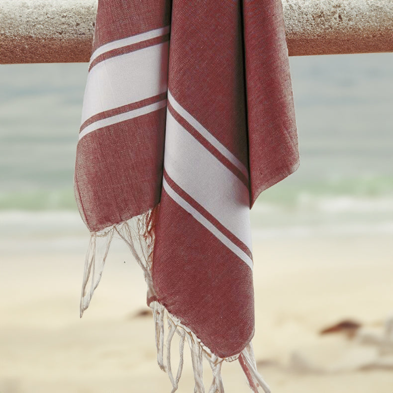 Telo Mare in Fouta di Puro Cotone - Amalfi