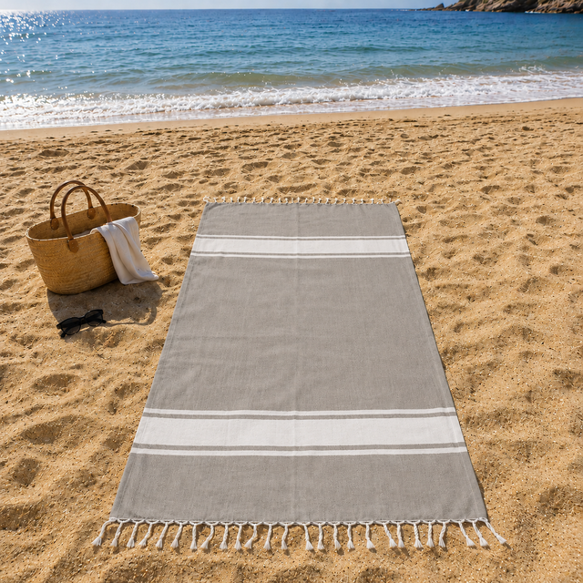 Telo Mare in Fouta di Puro Cotone - Amalfi