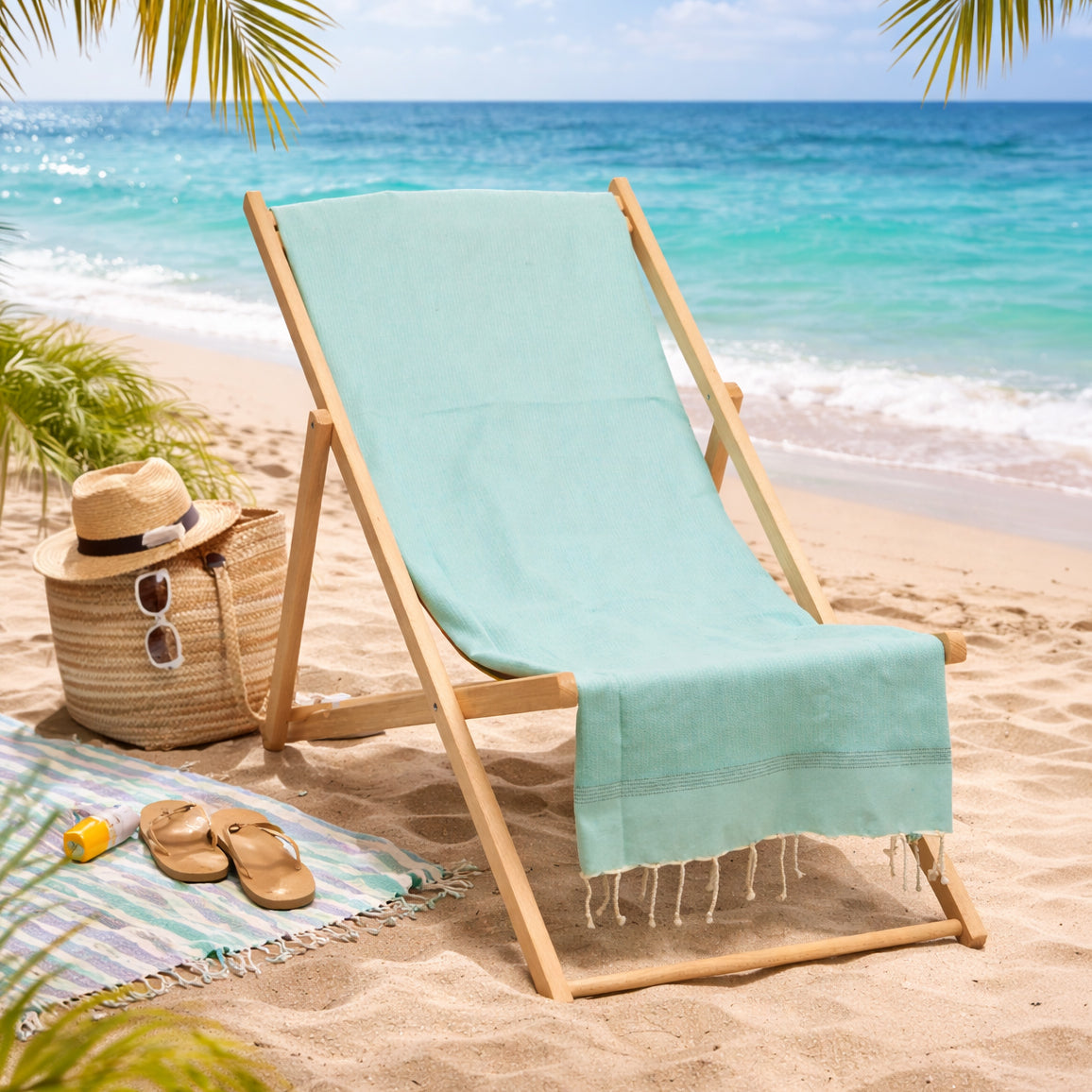 Telo Mare in Fouta di Cotone - Monastir