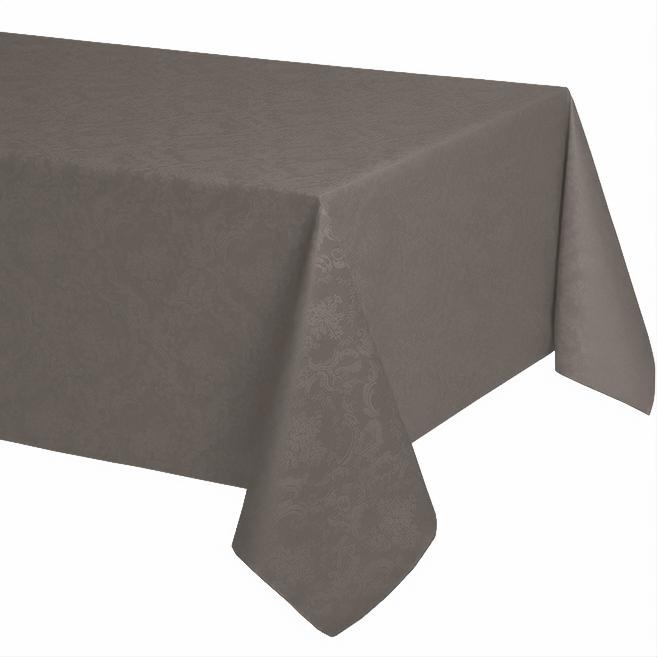 Tovaglia in Fiandra Antimacchia in Puro Cotone Resinato - Ariadna Tovaglia Resinata Lisola 160x180cm Marrone