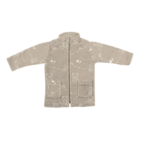 Vestaglia per Bambino in Micropile Stampata - Dreaming Bear