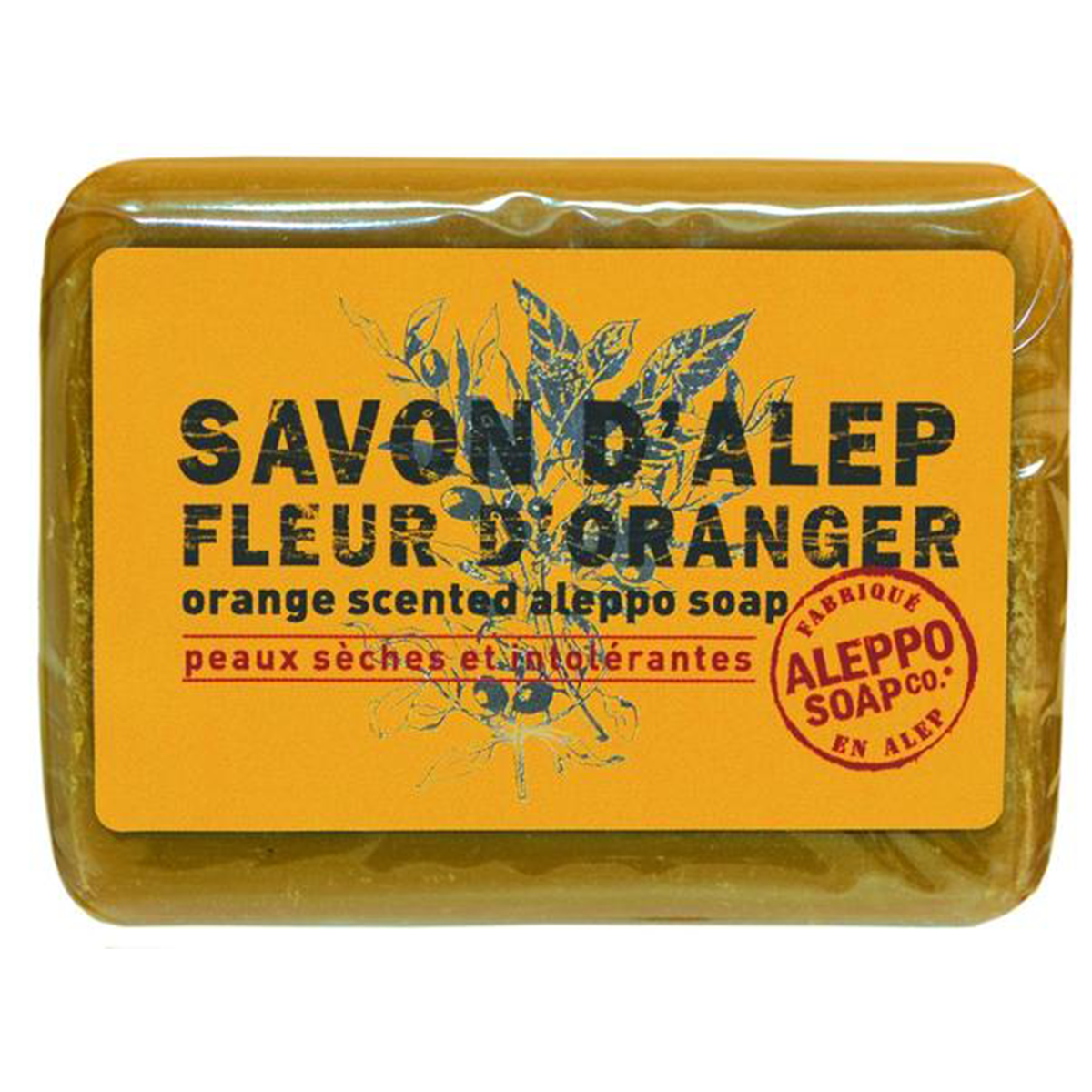 Sapone d'Aleppo ai Fiori di Arancio - Tadé