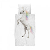 Snurk Parure Copripiumino in Puro Cotone - Unicorno