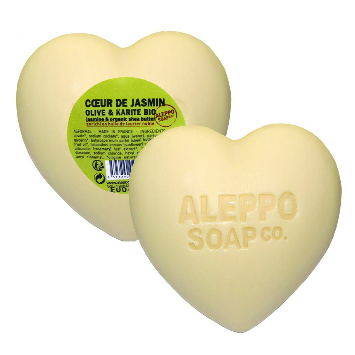 Cuore Profumato d'Aleppo con Karite Bio - Tadé Sapone Tadé gelsomino