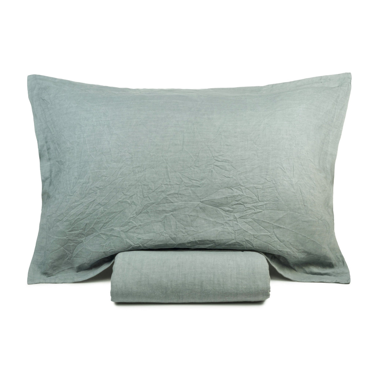 Federa in Puro Lino StoneWashed No Stiro - Luxury