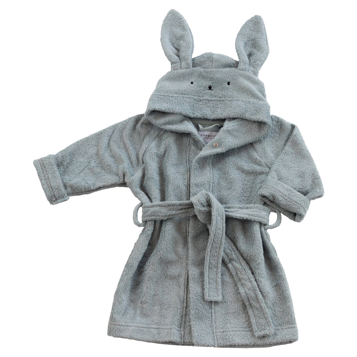 Accappatoio da Bagno Bambino in Spugna di Bambù Organico - Terry Accappatoio Bimbo Bamboom 2/4 anni Azzurro