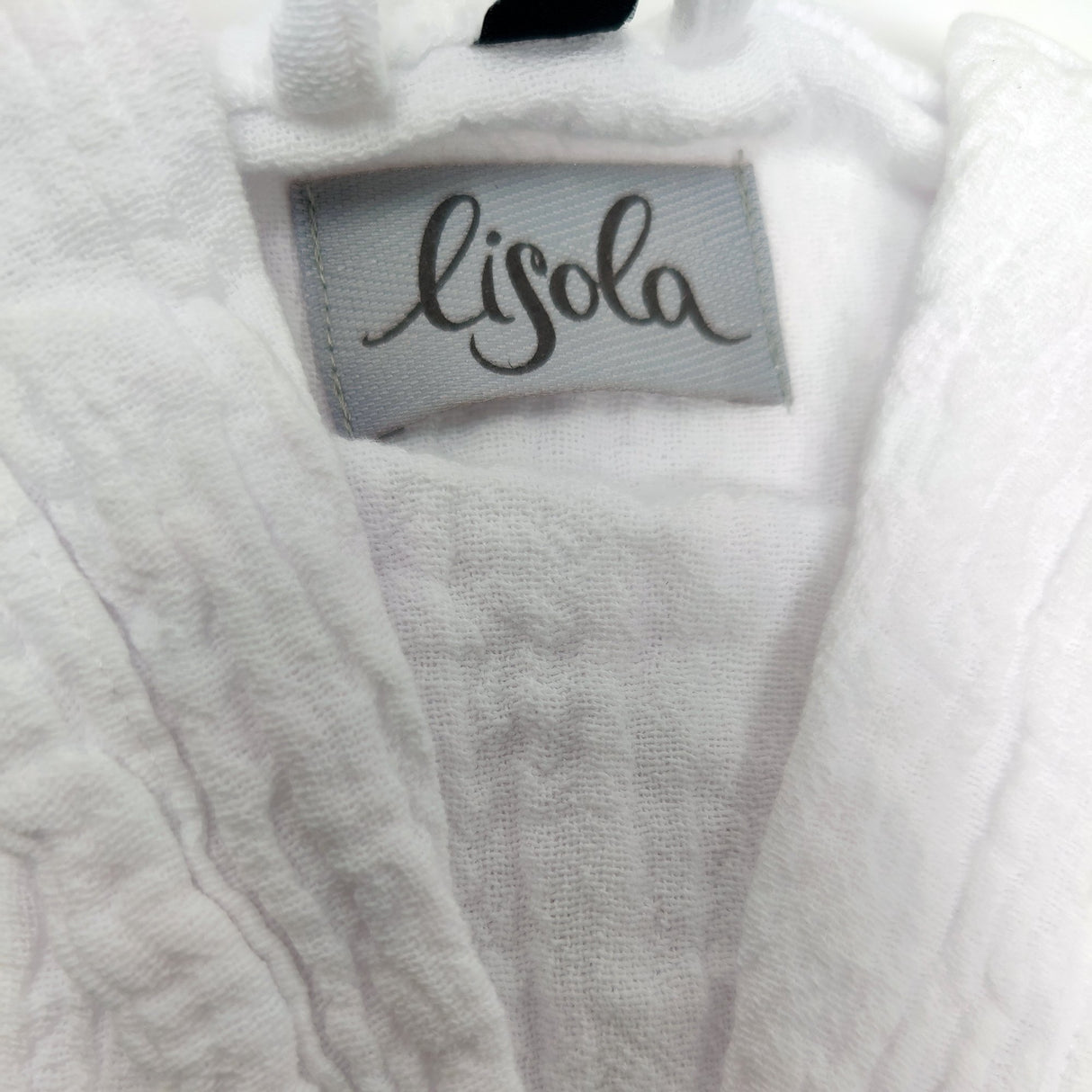 Accappatoio in Cotone Stonewashed con Cappuccio - Punto Accappatoio Lisola