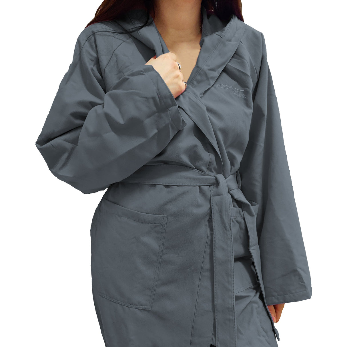 Accappatoio in Microfibra Tinta Unita - Sammy Accappatoio Daunex Small Grigio