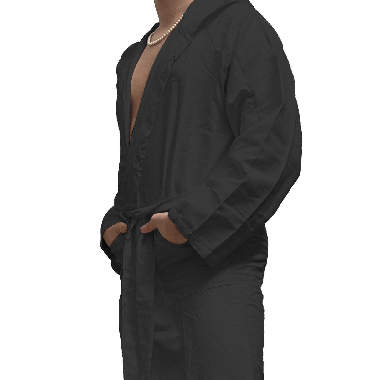 Accappatoio in Microfibra Tinta Unita - Sammy Accappatoio Daunex Small Nero