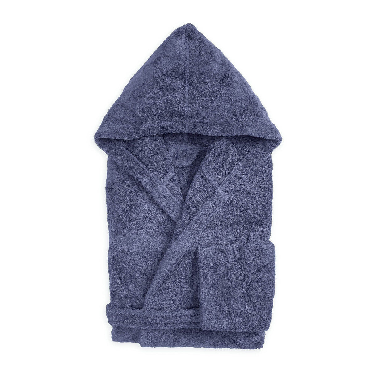 Accappatoio in Spugna con Cappuccio - Perla Accappatoio Lisola Small Avio (Denim)