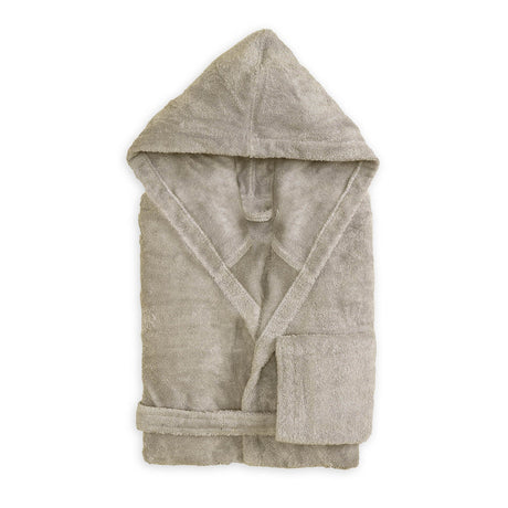 Accappatoio in Spugna con Cappuccio - Perla Accappatoio Lisola Small Beige (Prealpi)