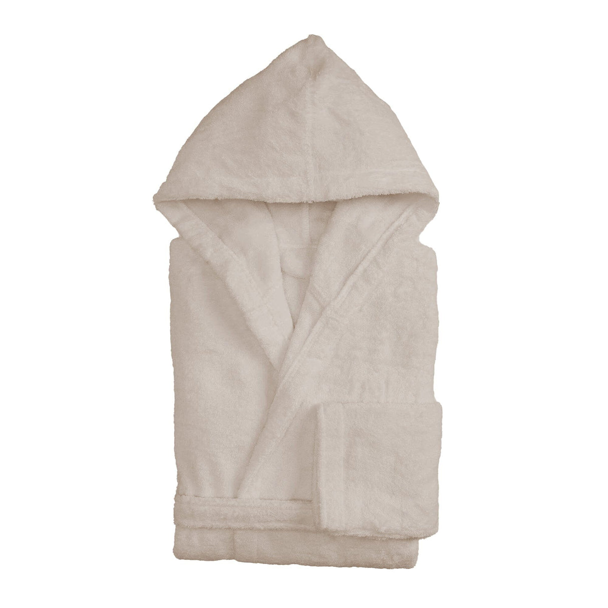 Accappatoio in Spugna con Cappuccio - Perla Accappatoio Lisola Small Grigio Chiaro (Ostrica)
