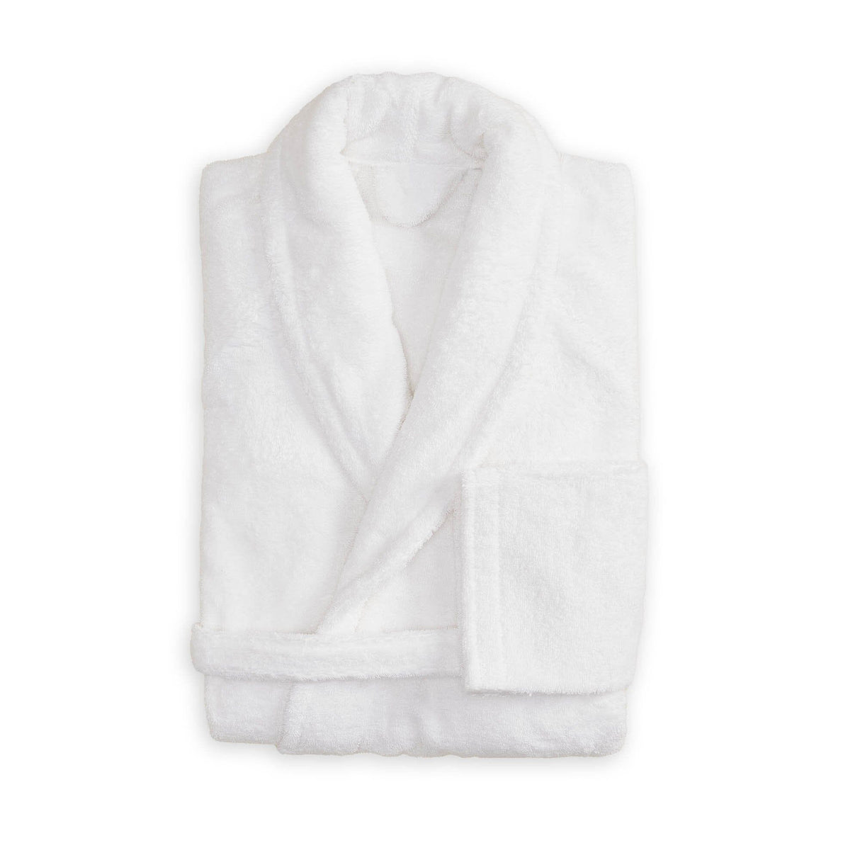 Accappatoio in Spugna con Collo a Scialle - Perla Accappatoio Lisola Small Bianco