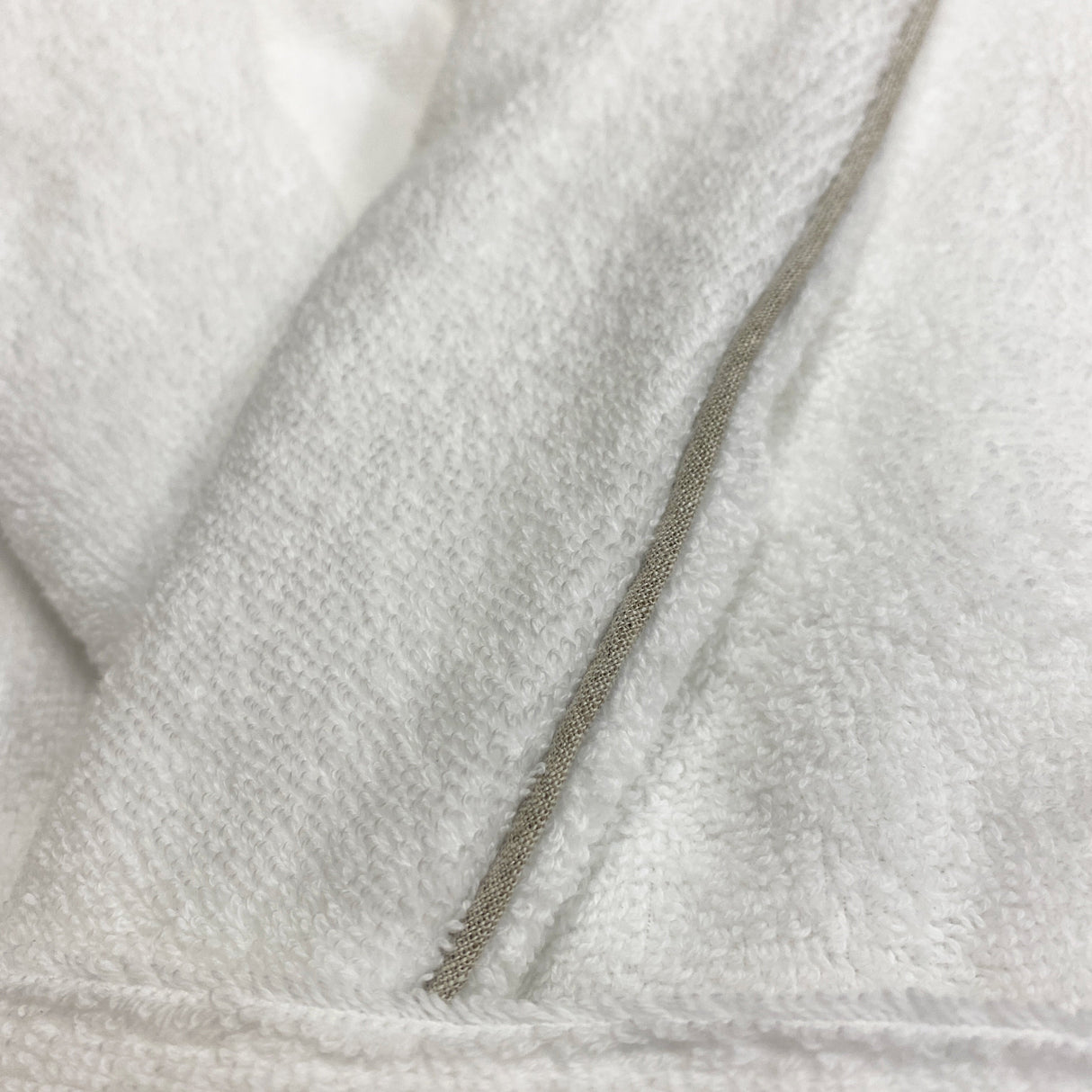 Accappatoio in Spugna di Cotone con Cappuccio e Doppio Cordonetto - Isola Accappatoio Fazzini Atelier