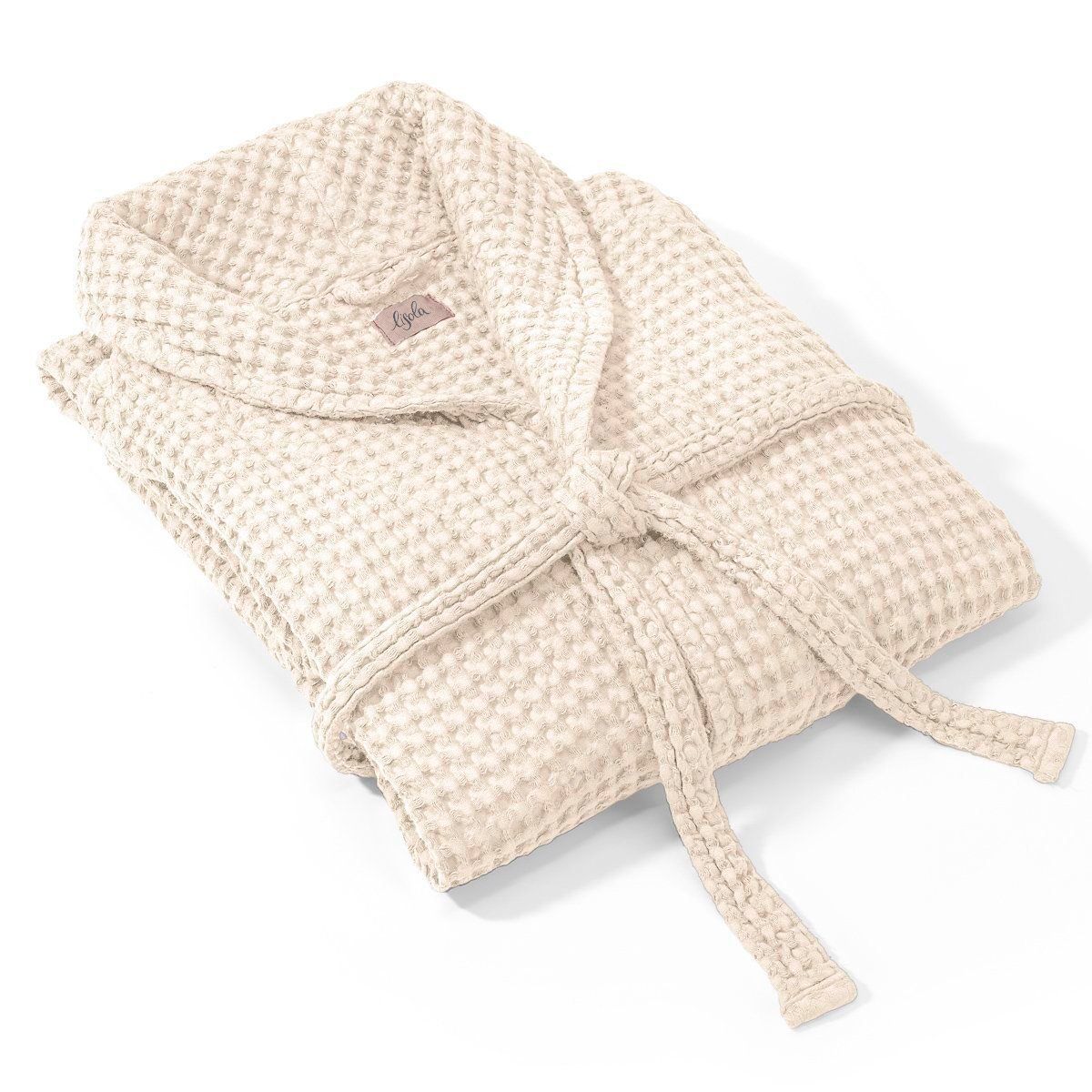 Accappatoio Nido d'Ape in puro Cotone - Jaspy Accappatoio Lisola Small Avorio