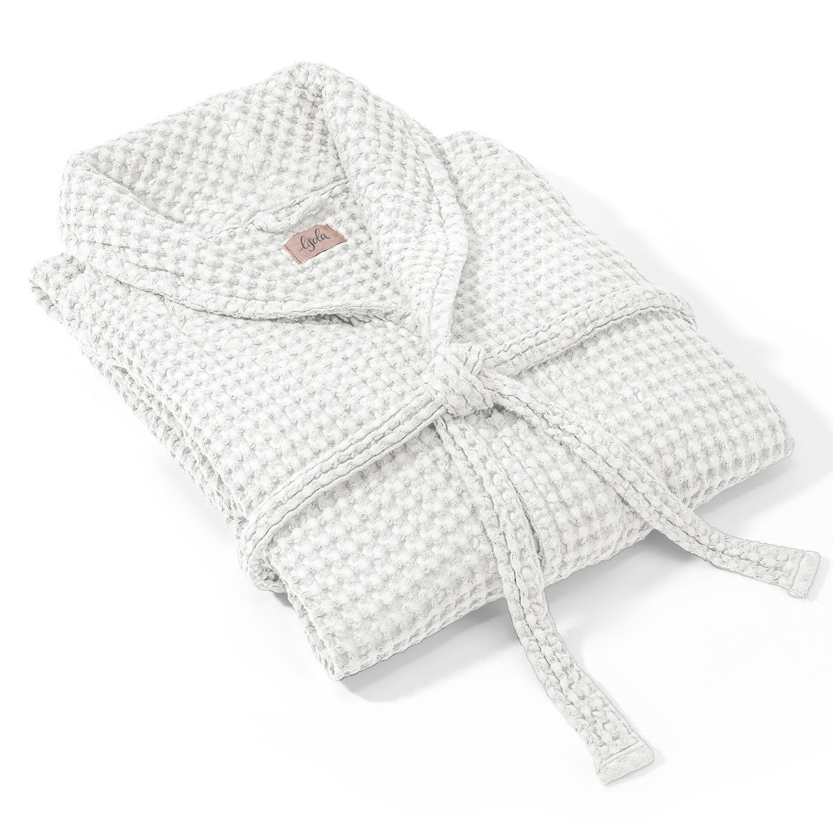 Accappatoio Nido d'Ape in puro Cotone - Jaspy Accappatoio Lisola Small Bianco