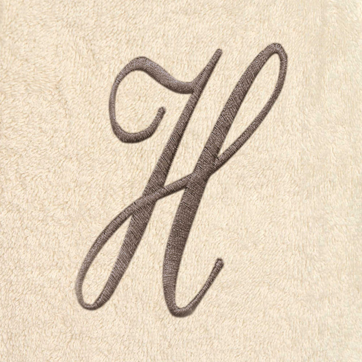 Accappatoio Scialle in Spugna Con Cifre e Balza Lino - Santiago Coppia di spugna Lisola H Small