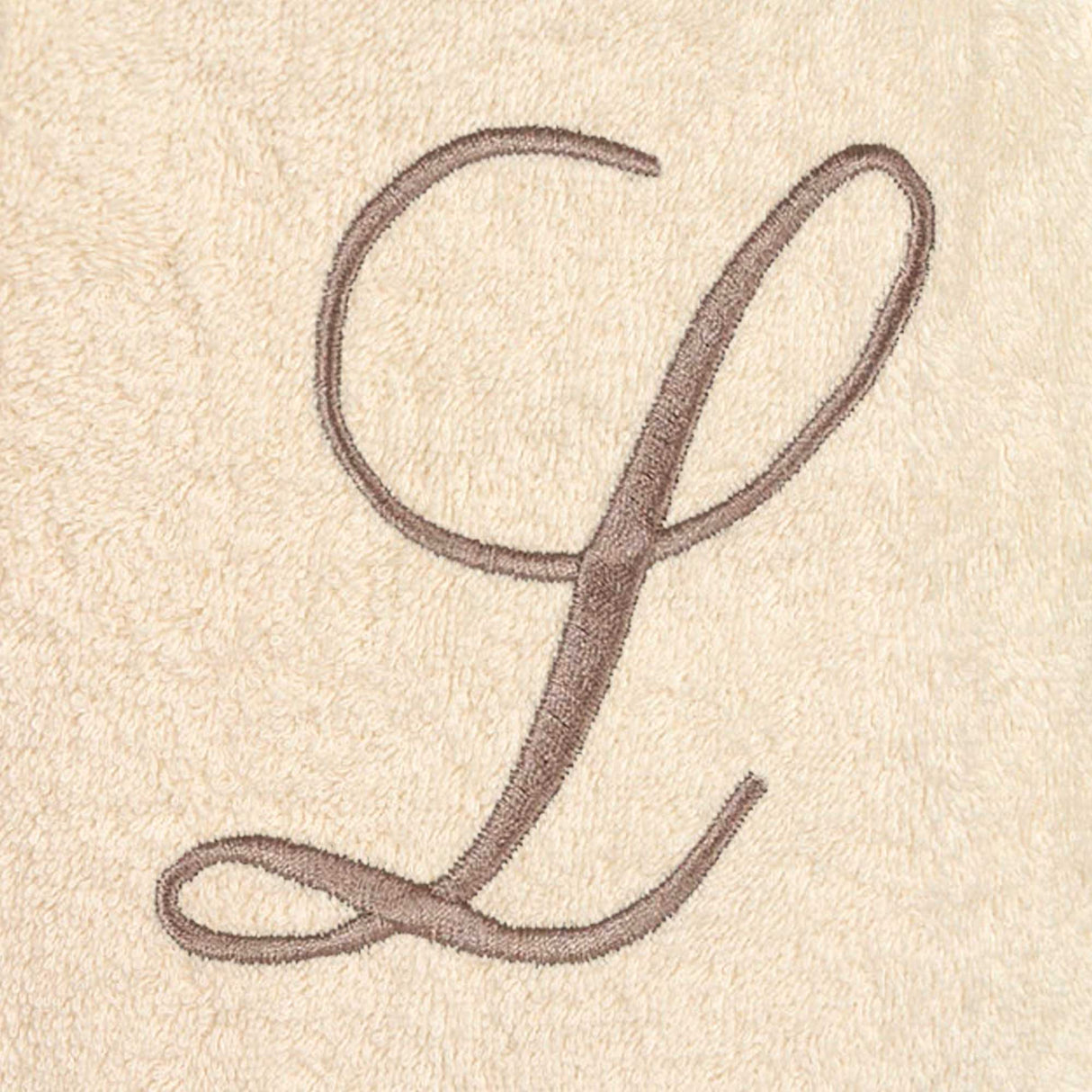 Accappatoio Scialle in Spugna Con Cifre e Balza Lino - Santiago Coppia di spugna Lisola L Small