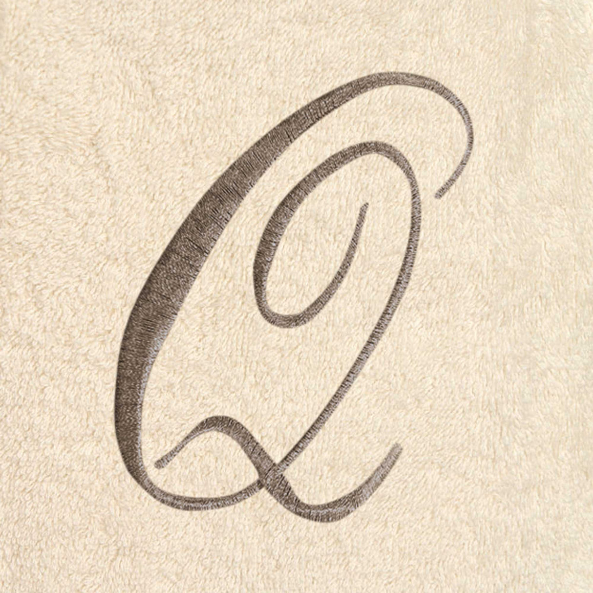 Accappatoio Scialle in Spugna Con Cifre e Balza Lino - Santiago Coppia di spugna Lisola Q Small