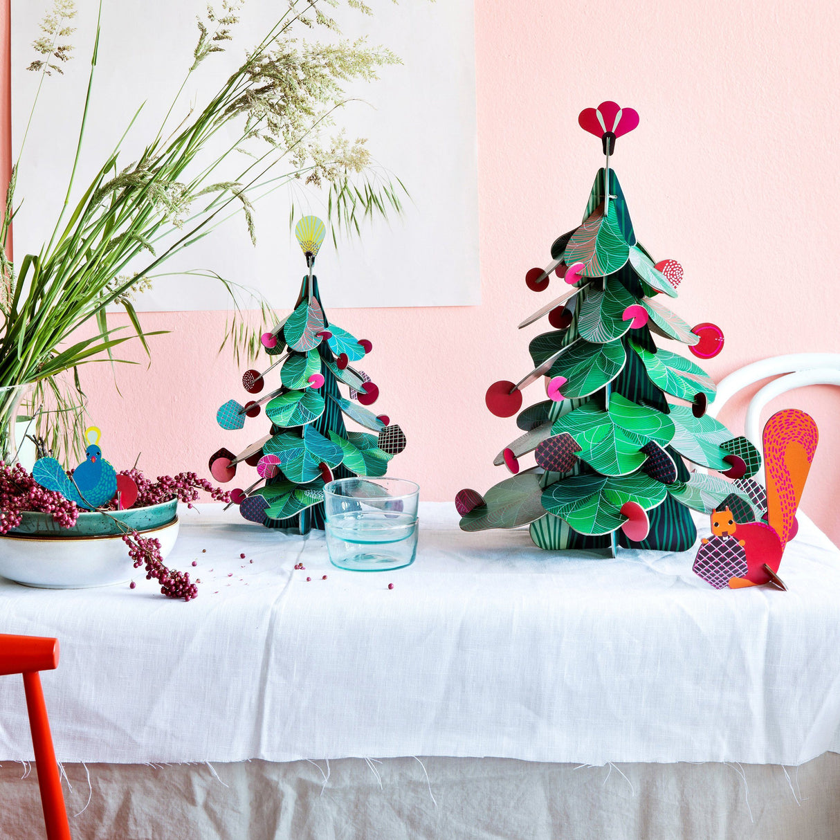 Albero Natalizio Decorativo in 3D - Squirrel Albero Decorativo 3d studio ROOF