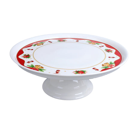 Alzata Bassa per Dolci e Torte in Porcellana - Chalet Alzata Villa Altachiara