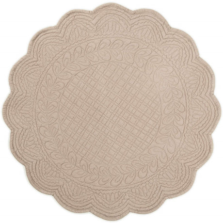 Americano Boutis Rotondo in Puro Cotone - Cesar Americano Marinette Saint-Tropez Corda