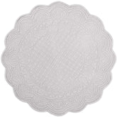 Americano Boutis Rotondo in Puro Cotone - Cesar Americano Marinette Saint-Tropez Grigio