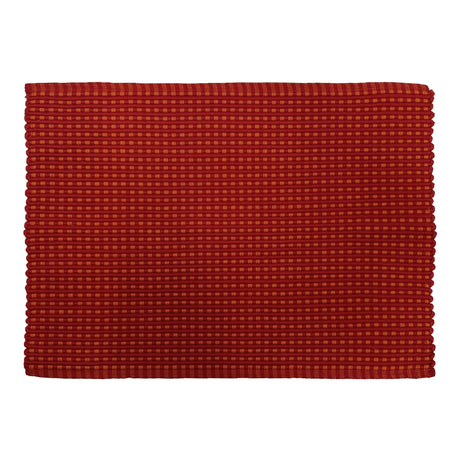 Americano in Puro Cotone Intrecciato - Loft Americano Fazzini Rosso/Arancio