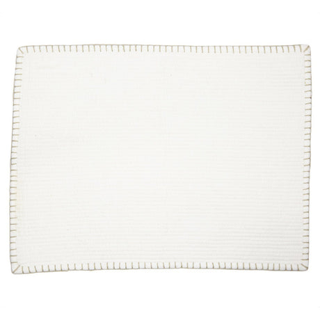 Americano in Puro Cotone Tinta Unita - Cavally Americano Marinette Saint-Tropez Bianco