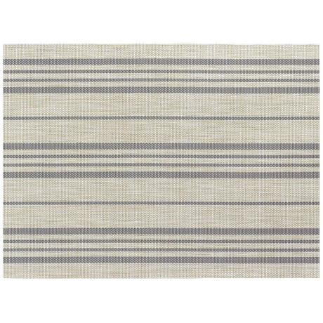 Americano in pvc e poliestere Righe- Sina Americano Winkler Grigio