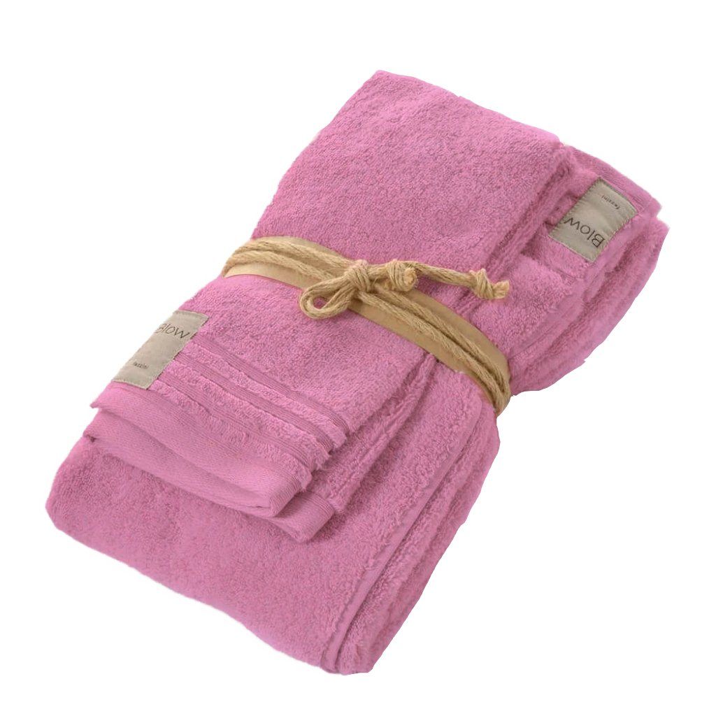 Asciugamani in Spugna di Cotone - Coccola Coppia di spugna Fazzini Magnolia