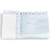 Asciugamano Clinico DoubleFace in Percalle e Spugna di Cotone Marina - Blumarine Baby Azzurro