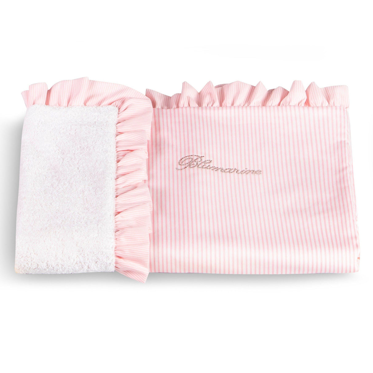 Asciugamano Clinico DoubleFace in Percalle e Spugna di Cotone Marina - Blumarine Baby Cipria