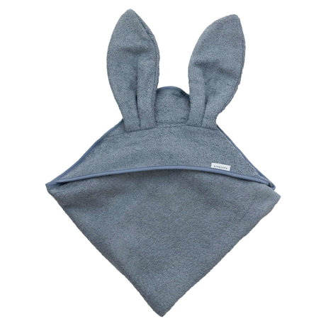 Asciugamano Neonato XL in Spugna di Bambù Organico - Terry Accappatoio Bimbo Bamboom Blu