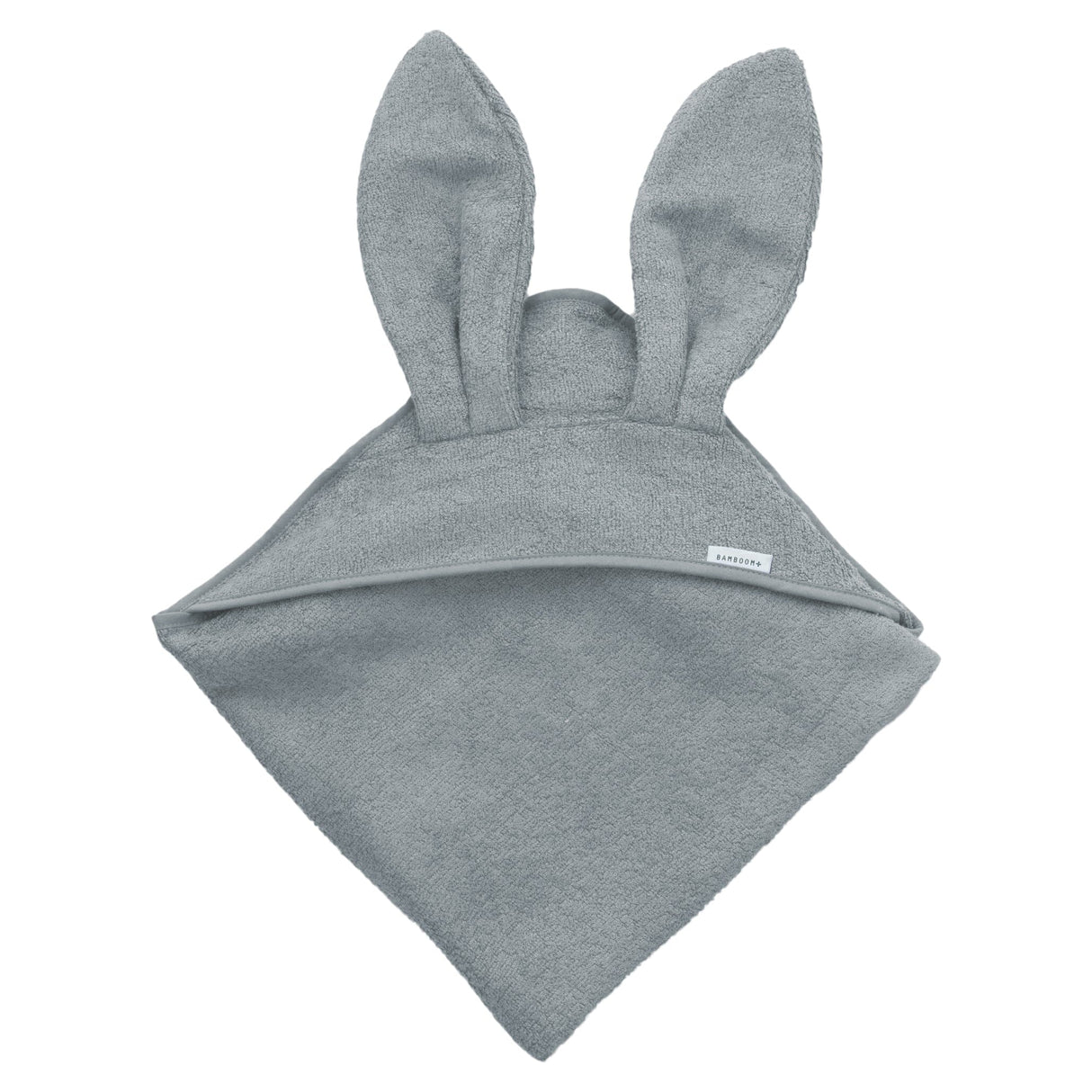 Asciugamano Neonato XL in Spugna di Bambù Organico - Terry Accappatoio Bimbo Bamboom Blu Ghiaccio