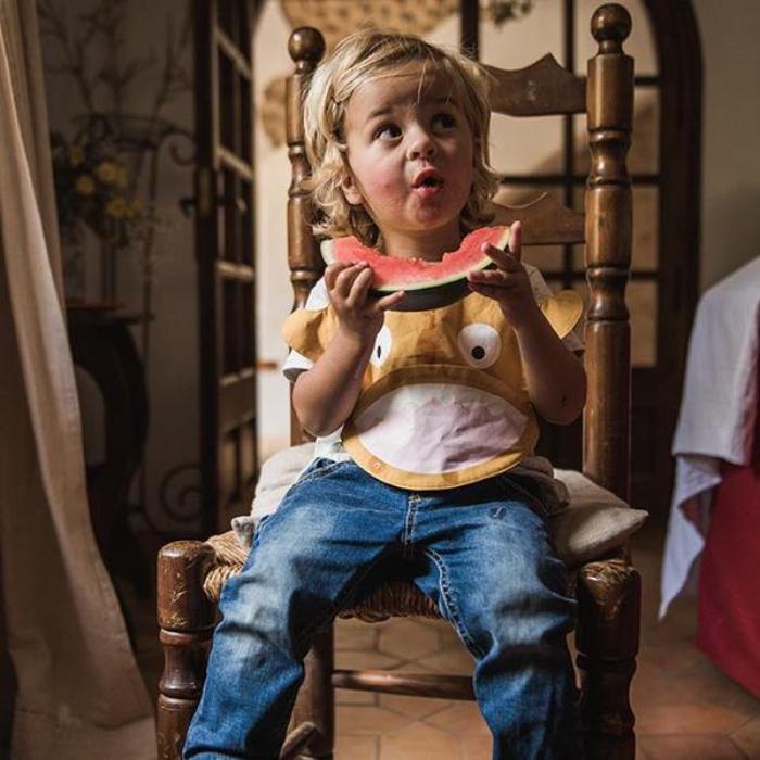 Bavaglino Impermeabile - Pesciolino Bavaglino Baby Bites