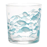 Bicchiere Acqua in Vetro Serigrafato - Bodega Bicchieri Cote Table Turquoise