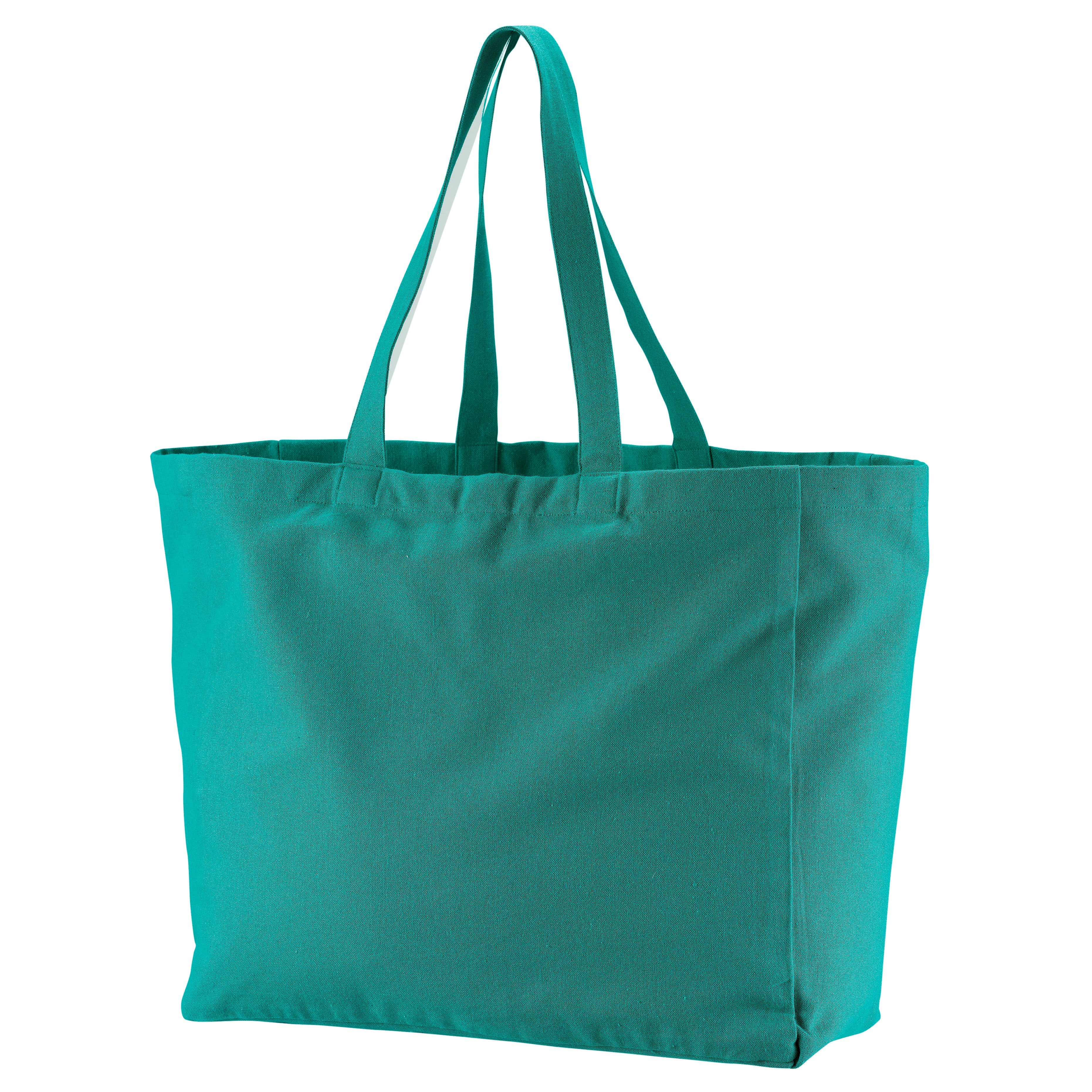 Borsa in Cotone Riciclato Tinta Unita - Eze Borsa multiuso Winkler Topazio