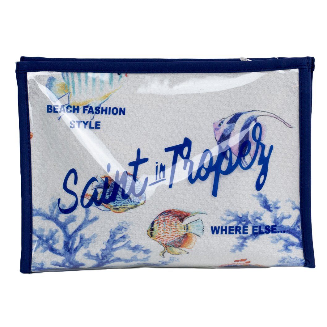 Borsa Mare e Trousse Fantasia Oceanica - Haiti Borsa Mare Marinette Saint-Tropez Trousse