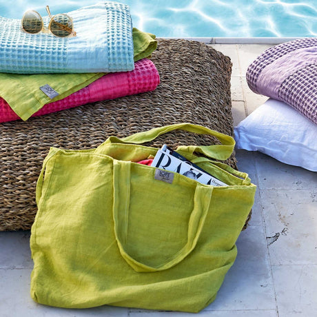 Borsa Mare in Panama di Lino Tinto in Capo - PALMA Borsa Mare Biancoperla