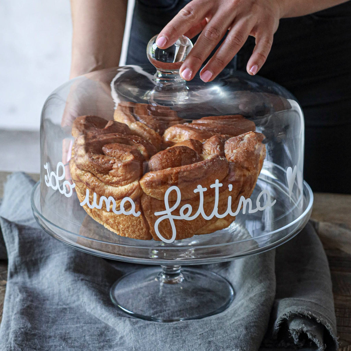 Campana in Vetro Soffiato - Solo una Fettina Campana Simple Day