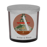 Candela Profumata Fragranza Ambra e Legno - Amber & Wood Candela Profumata PERNICI 350gr