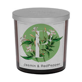 Candela Profumata Fragranza Gelsomino e Pepe Rosso - Jasmin & Red Pepper Candela Profumata PERNICI 350gr