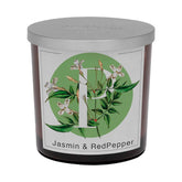 Candela Profumata Fragranza Gelsomino e Pepe Rosso - Jasmin &amp; Red Pepper 